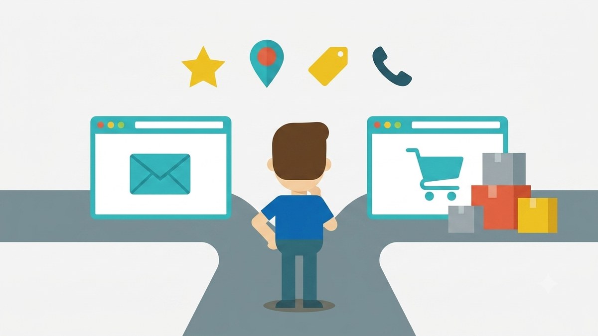 ¿Tienda online o me basta con una web?
