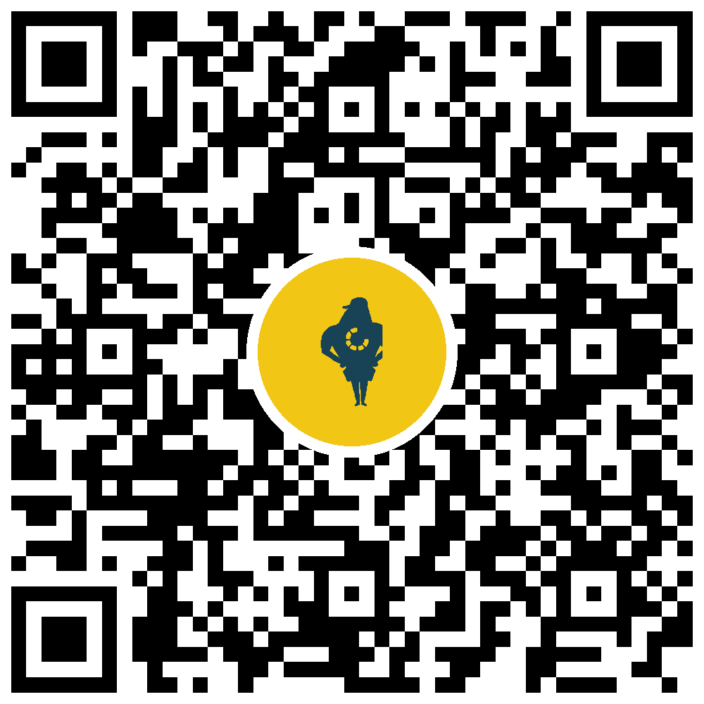 Código QR con el emblema de El Constructor de Páginas en el centro